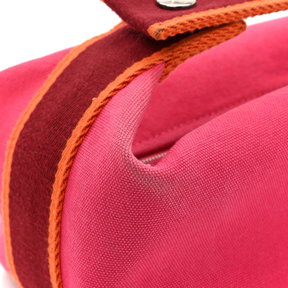Hermes Canvas Small Bride-A-Brac Pouch Hibiscus 14 of 14
