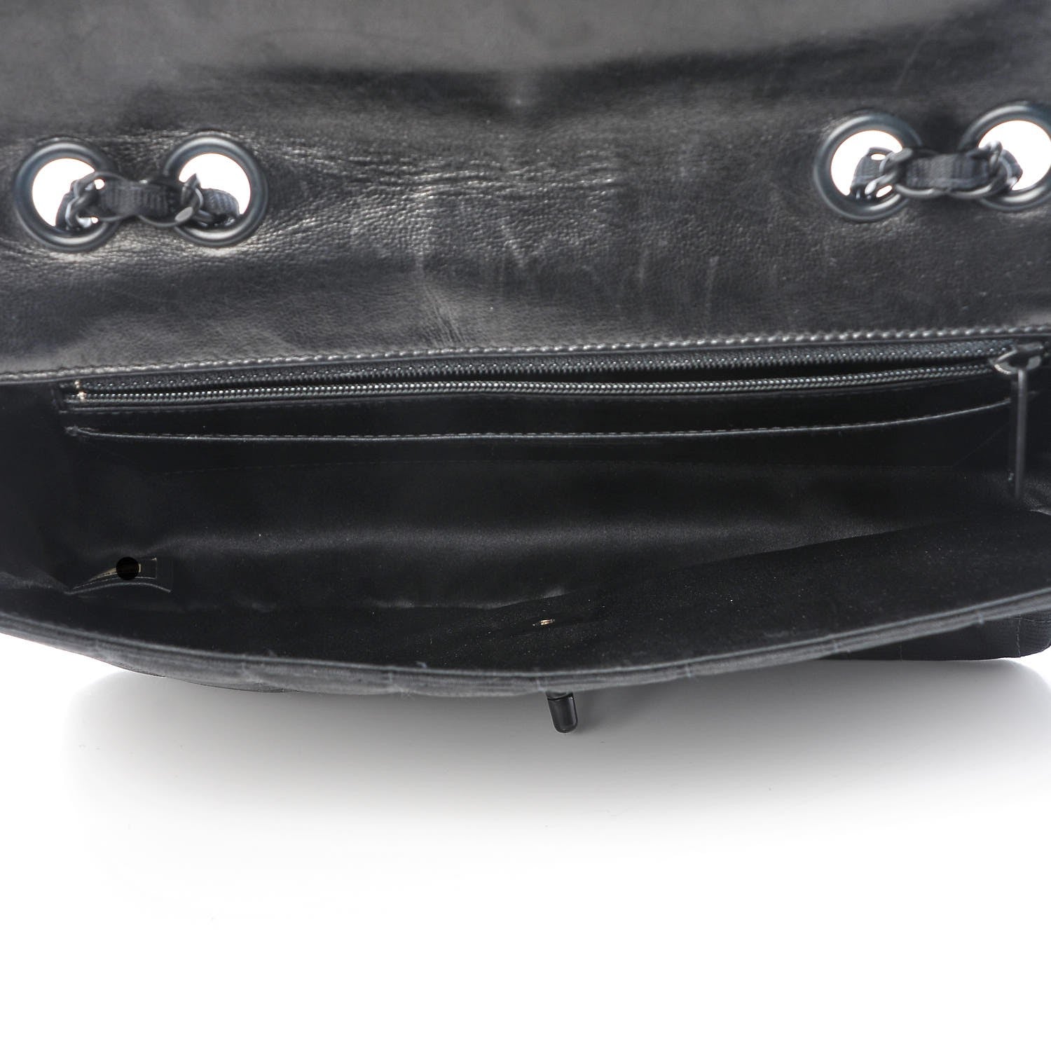 Chanel Nylon Medium Travel Flap Black 5 of 8