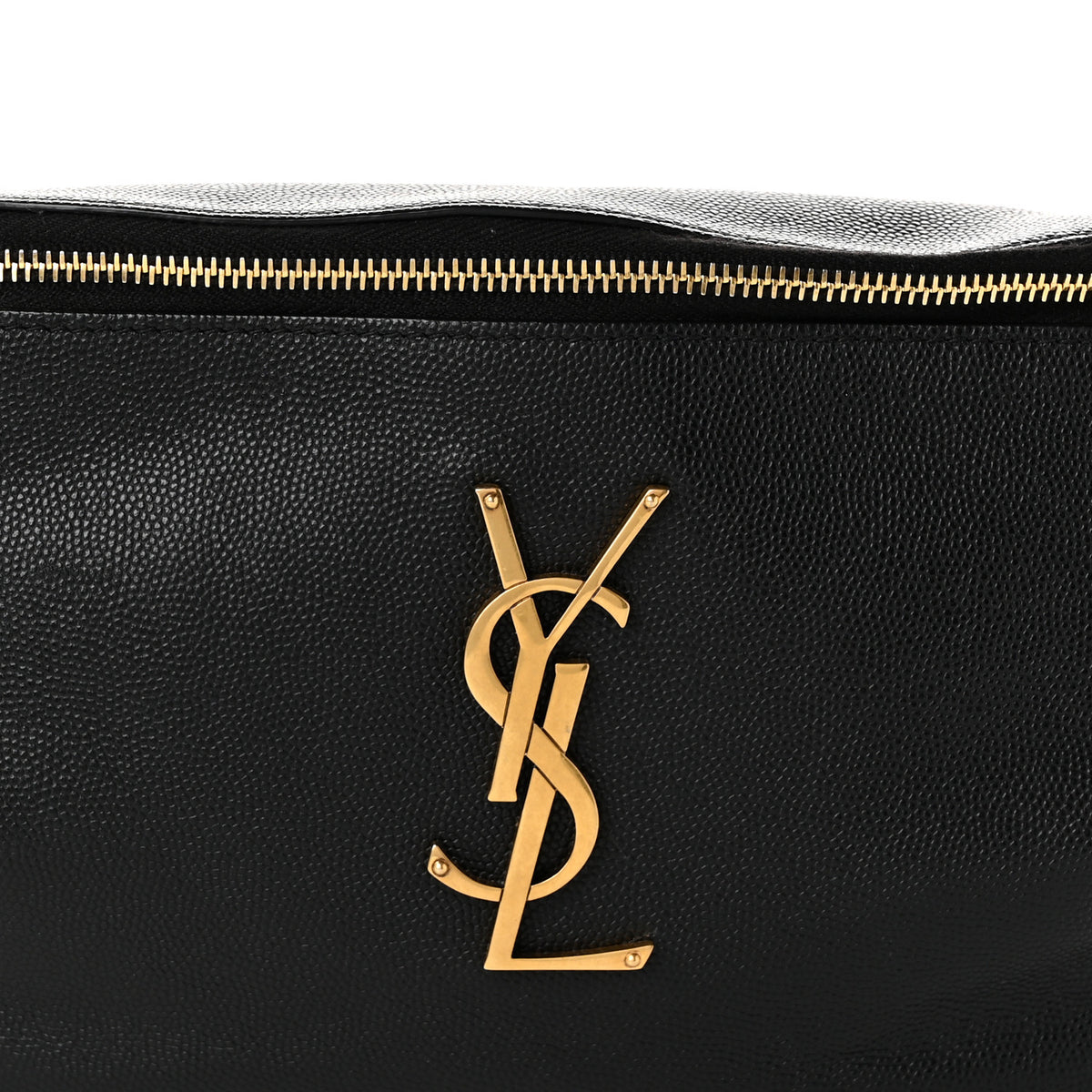 Grain De Poudre Monogram Belt Bag Black