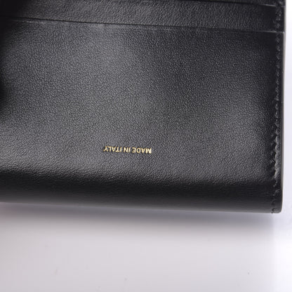 Burberry Lambskin Quilted Check Folding Wallet Black 8 of 12