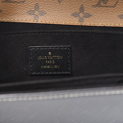 Louis Vuitton Shiny Epi Reverse Monogram Pochette Metis Mini Marine 7 of 14