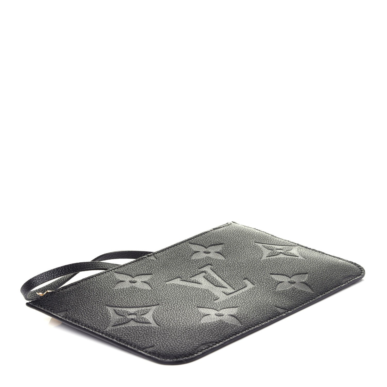 Louis Vuitton Empreinte Monogram Giant Neverfull MM Pochette Black 8 of 18