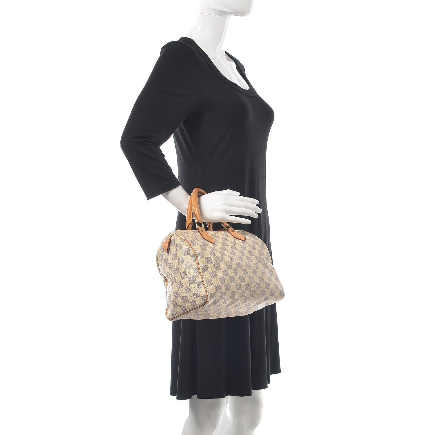 Louis Vuitton Damier Azur Speedy 25 2 of 15