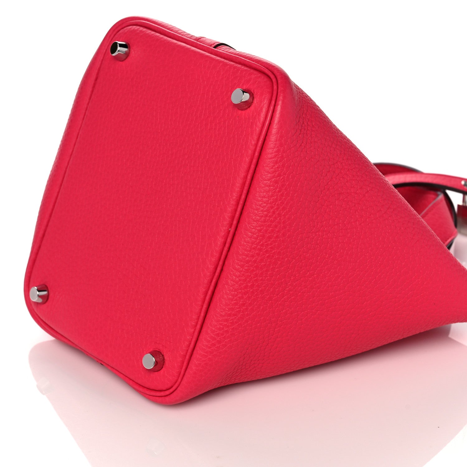 Hermes Taurillon Clemence Picotin Lock 18 PM Rose Extreme 9 of 10