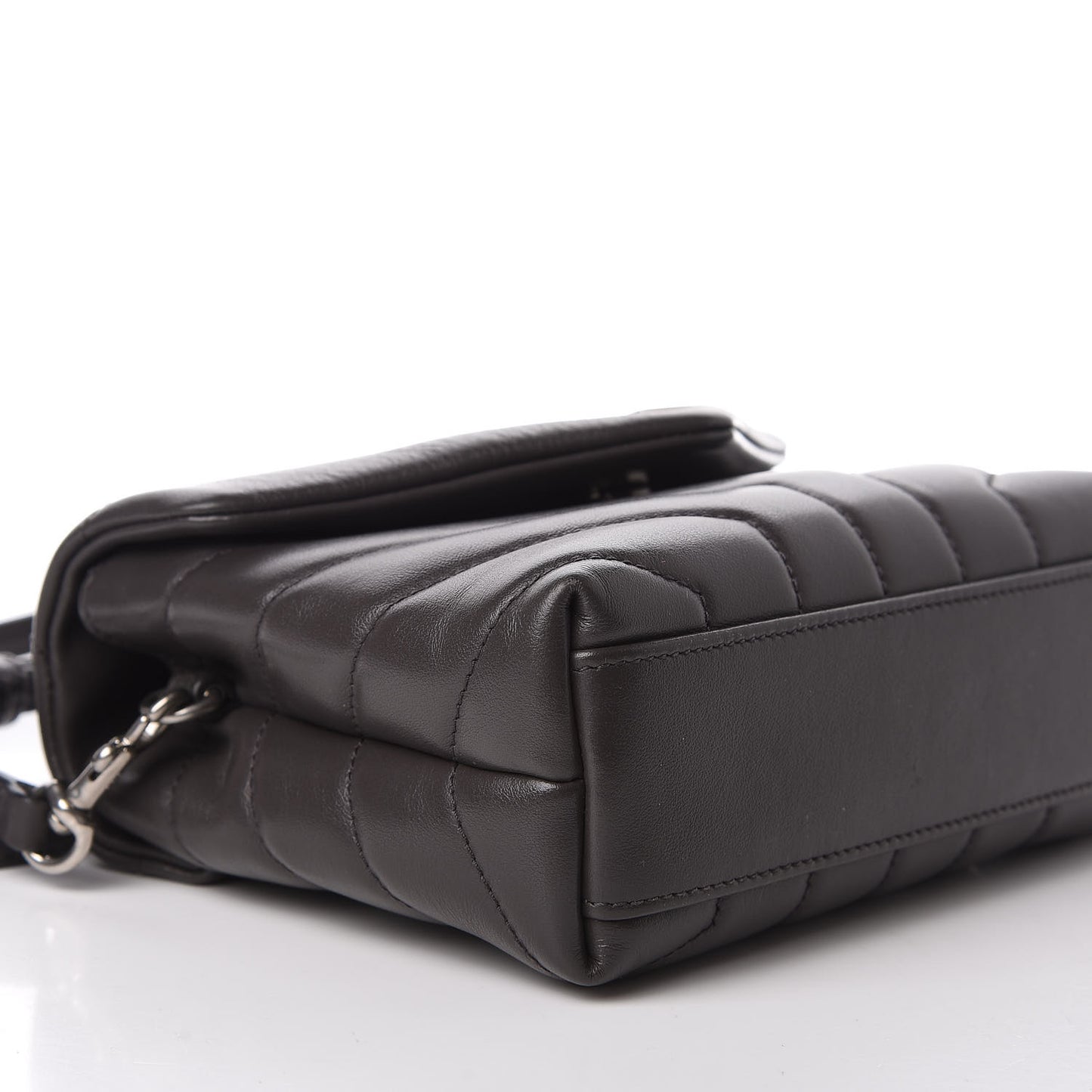 Calfskin Y Quilted Monogram Toy Loulou Crossbody Bag Earth