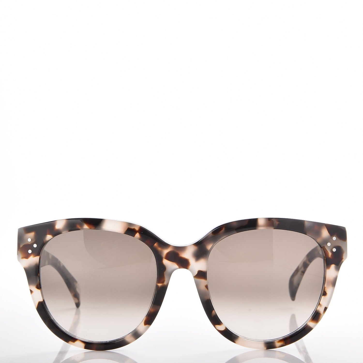 Celine Audrey Sunglasses CL 41755 Spotted Havana 2 of 7