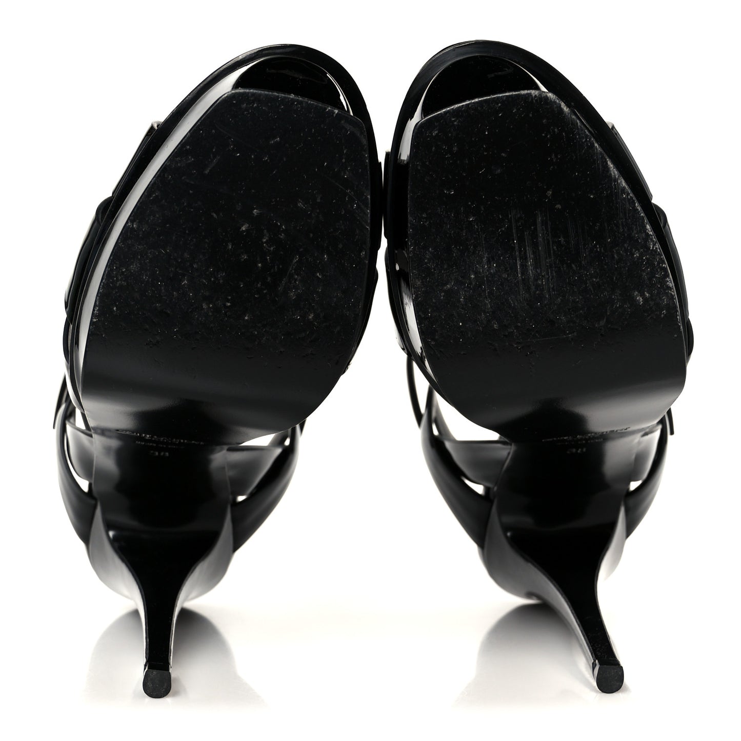 Patent Tribute 105 Platform Sandals 38 Black