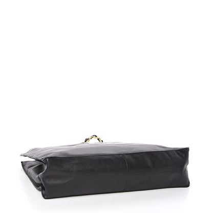 Chanel Lambskin CC Shoulder Bag Black 4 of 13