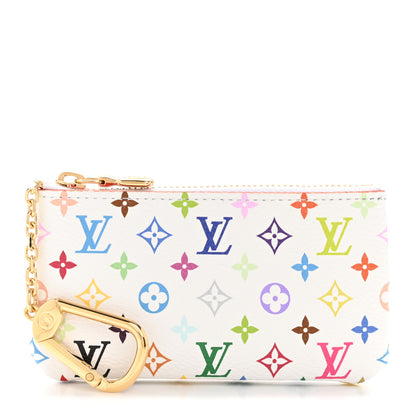 Louis Vuitton LV X TM Monogram Multicolor Key Pouch White 1 of 16