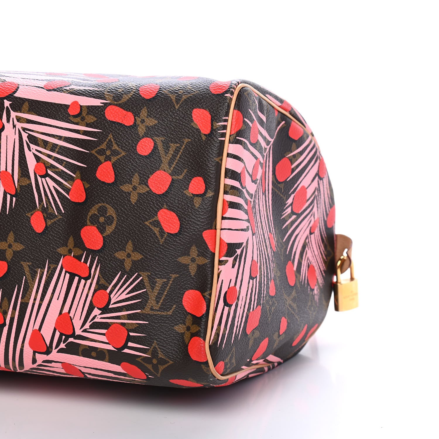 Louis Vuitton Monogram Jungle Dots Speedy 30 Sugar Pink Poppy 9 of 9