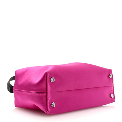 Alexander Wang Satin Crystal Heiress Pouch Lipstick Pink 4 of 9
