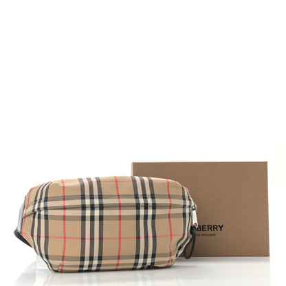 Burberry Nylon Vintage Check Medium Sonny Bum Bag Archive Beige Black 12 of 12