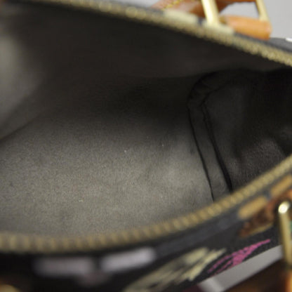 Louis Vuitton Monogram Multicolor Mini Sac HL Speedy Black 5 of 7