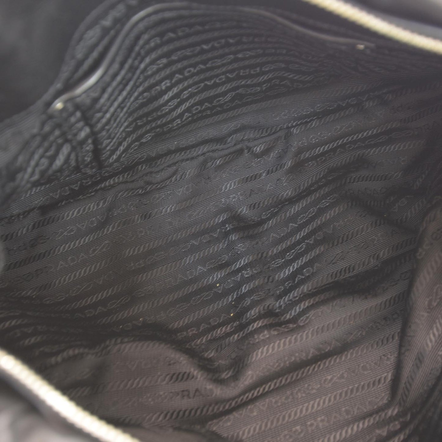Nappa Gaufre Tote Nero Black
