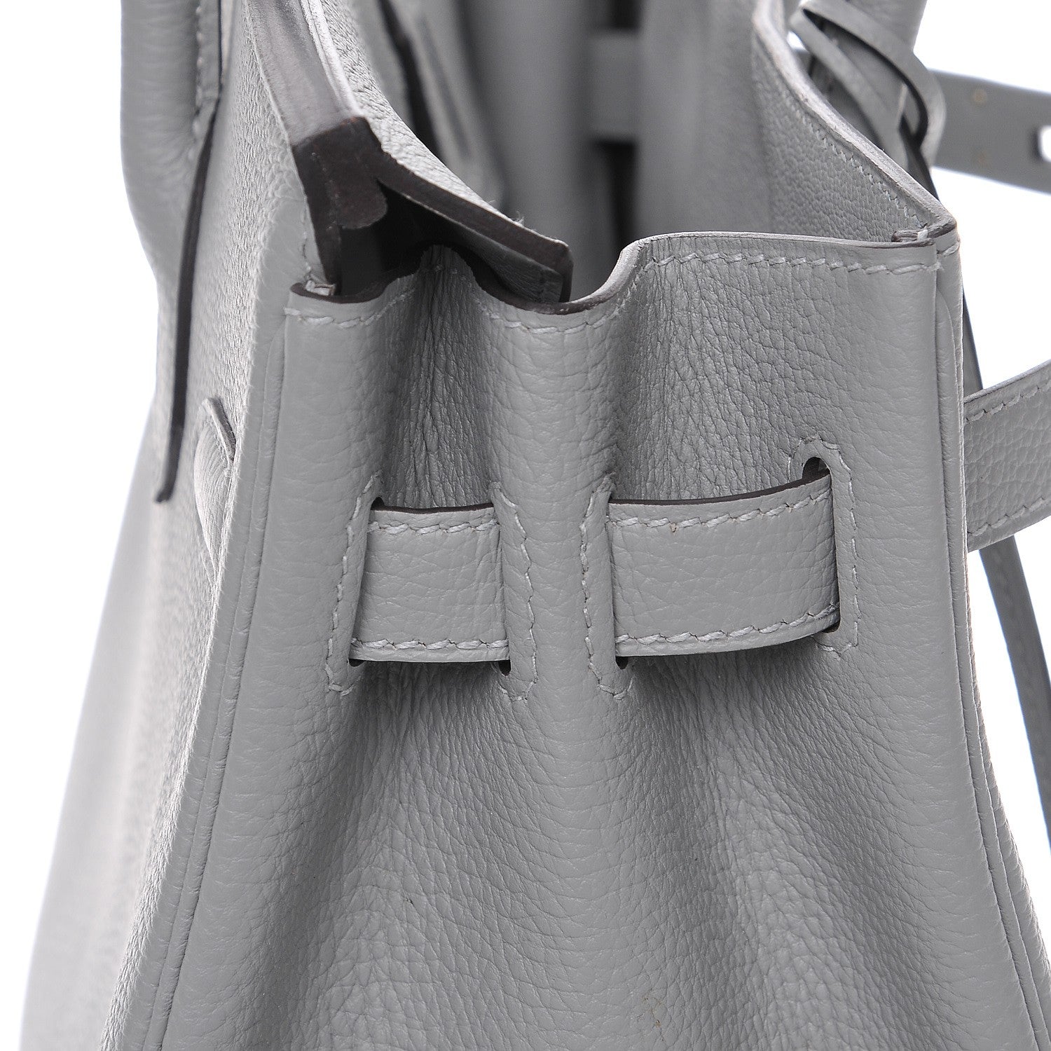 Hermes Togo Birkin 30 Gris Mouette 12 of 26