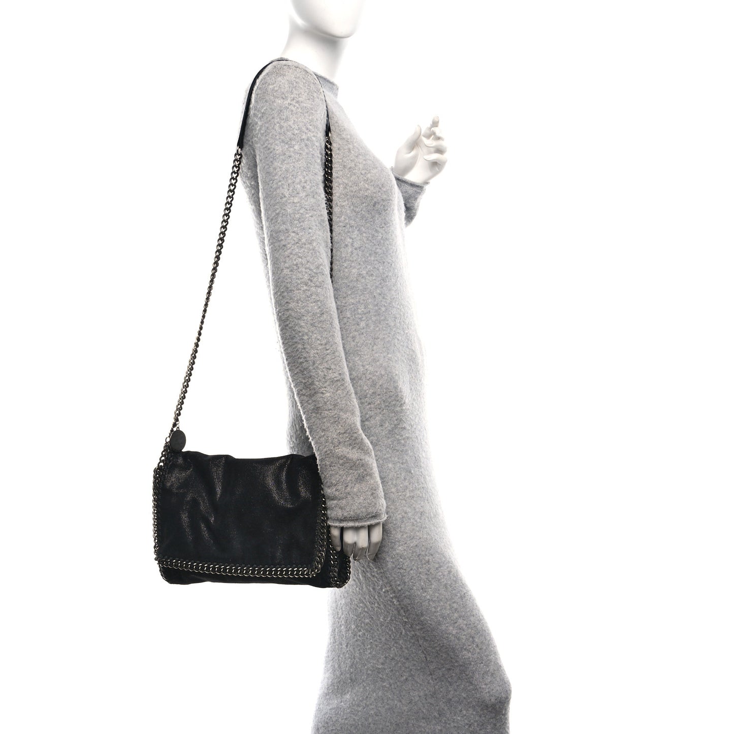 Shaggy Deer Falabella Messenger Black