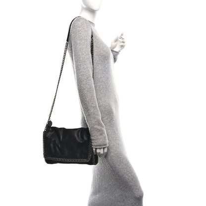 Stella McCartney Shaggy Deer Falabella Messenger Black 2 of 9