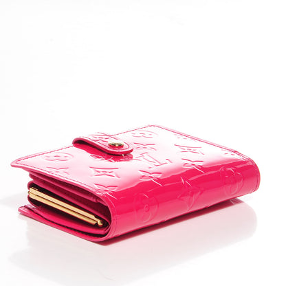 Louis Vuitton Vernis French Purse Wallet Rose Pop 4 of 7