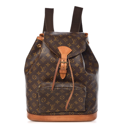 Louis Vuitton Monogram Montsouris GM Backpack 1 of 17