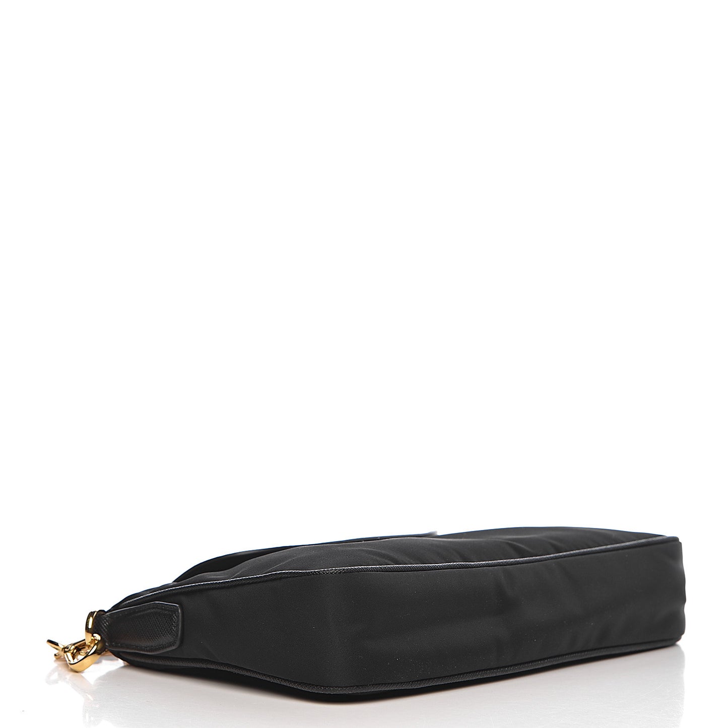 Tessuto Nylon Saffiano Crossbody Bag Black