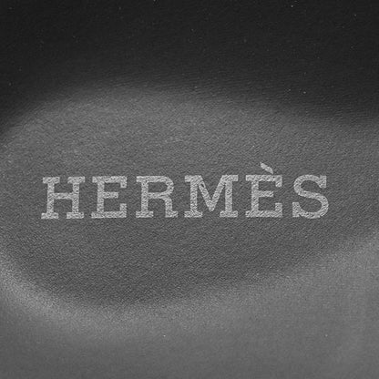 Hermes Calfskin Womens Chypre Sandals 37 Black 7 of 9
