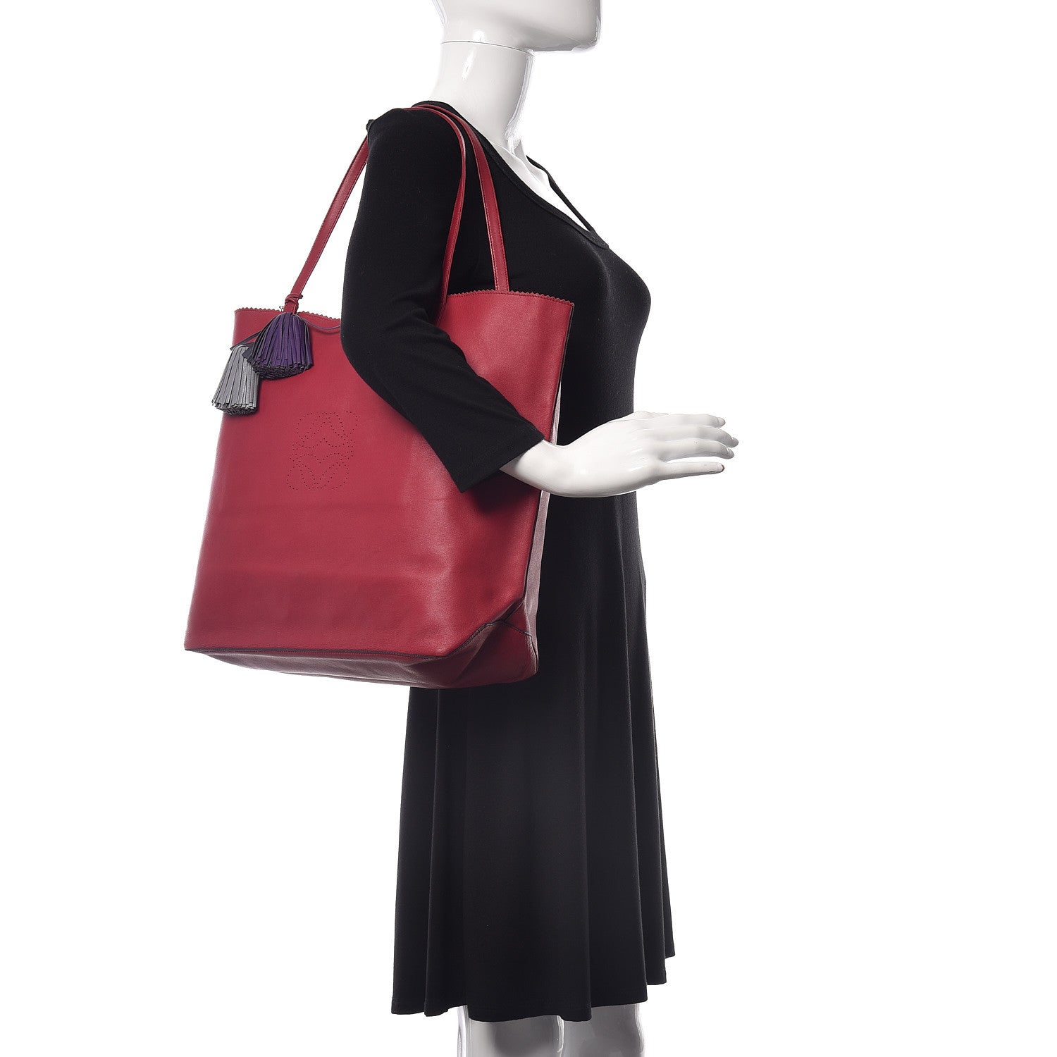 Loewe Nappa Tote Pink 2 of 15