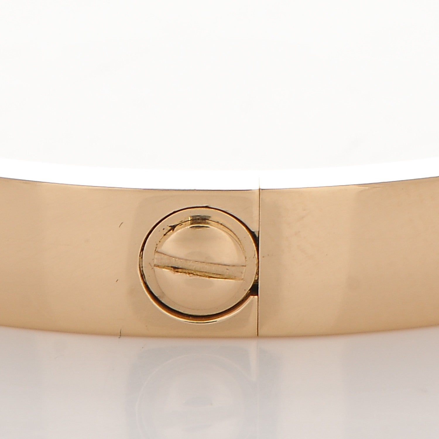 Cartier 18K Yellow Gold LOVE Bracelet 18 7 of 8