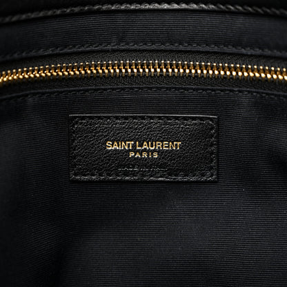 Saint Laurent Lambskin Patchwork Monogram Large Jamie Black 6 of 10