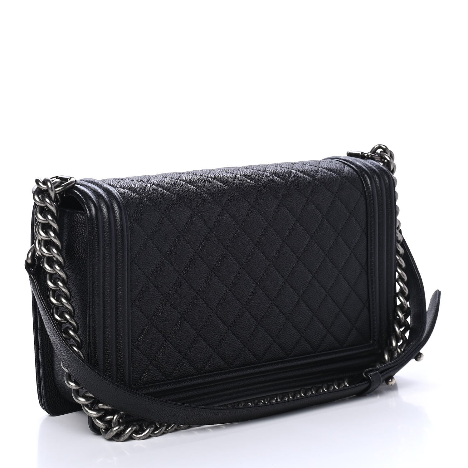 Chanel Caviar Quilted New Medium Boy Flap Black 2 of 4