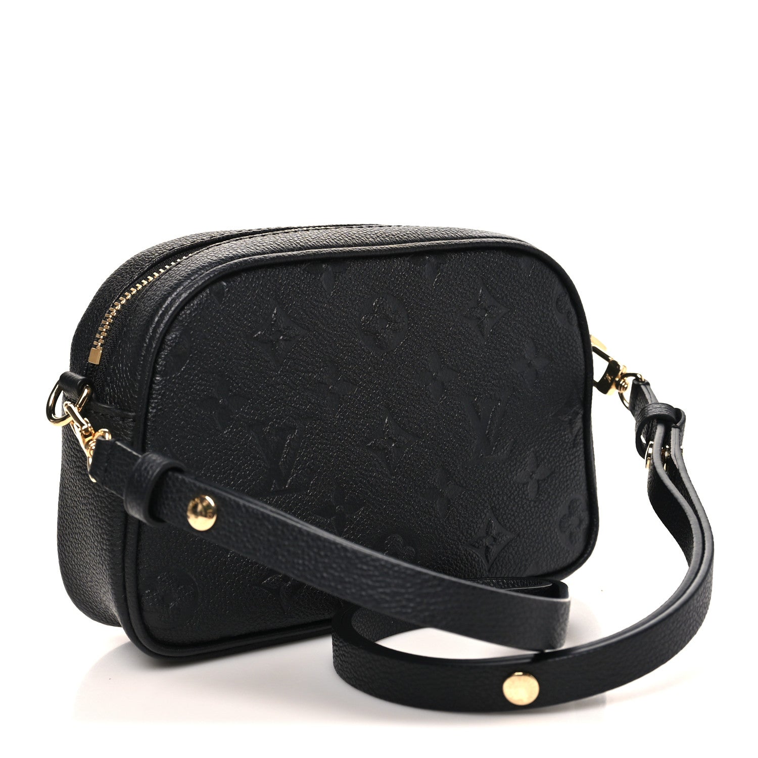 Louis Vuitton Empreinte Monogram Tiny Camera Bag Black 3 of 10