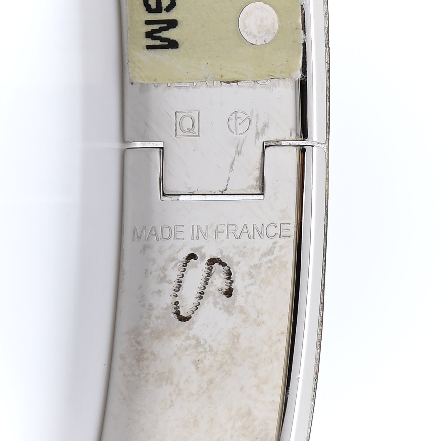 Hermes Enamel Narrow Clic Clac H Bracelet GM Mango 4 of 4