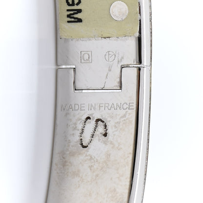 Hermes Enamel Narrow Clic Clac H Bracelet GM Mango 4 of 4
