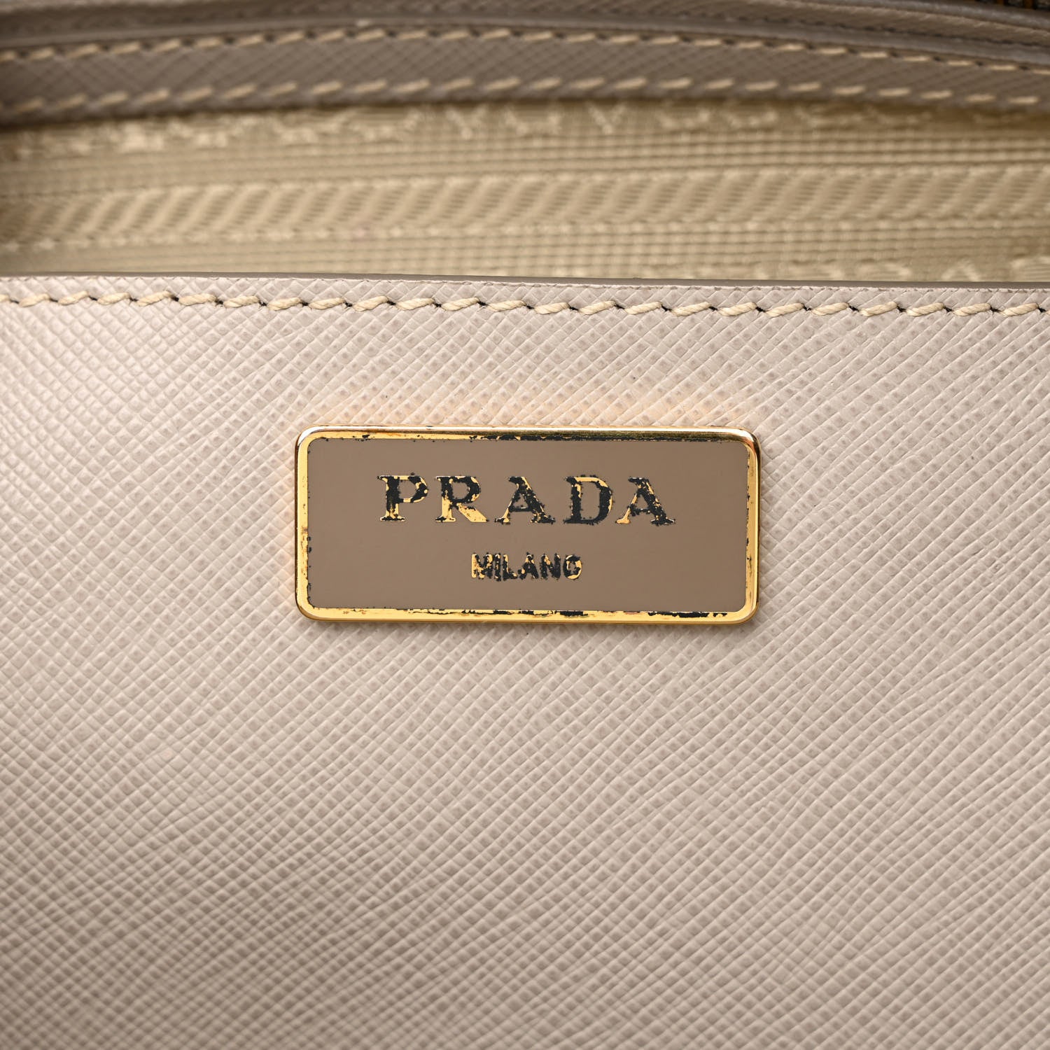 Prada Saffiano Large Galleria Double Zip Tote Argilla 6 of 22
