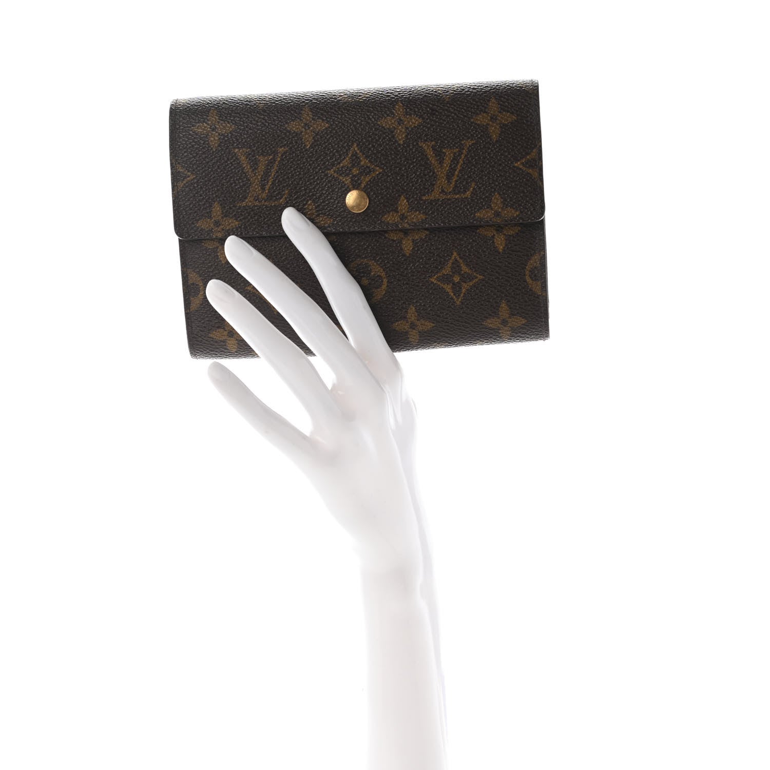 Louis Vuitton Monogram Porte Tresor Etui Papiers Wallet 2 of 6