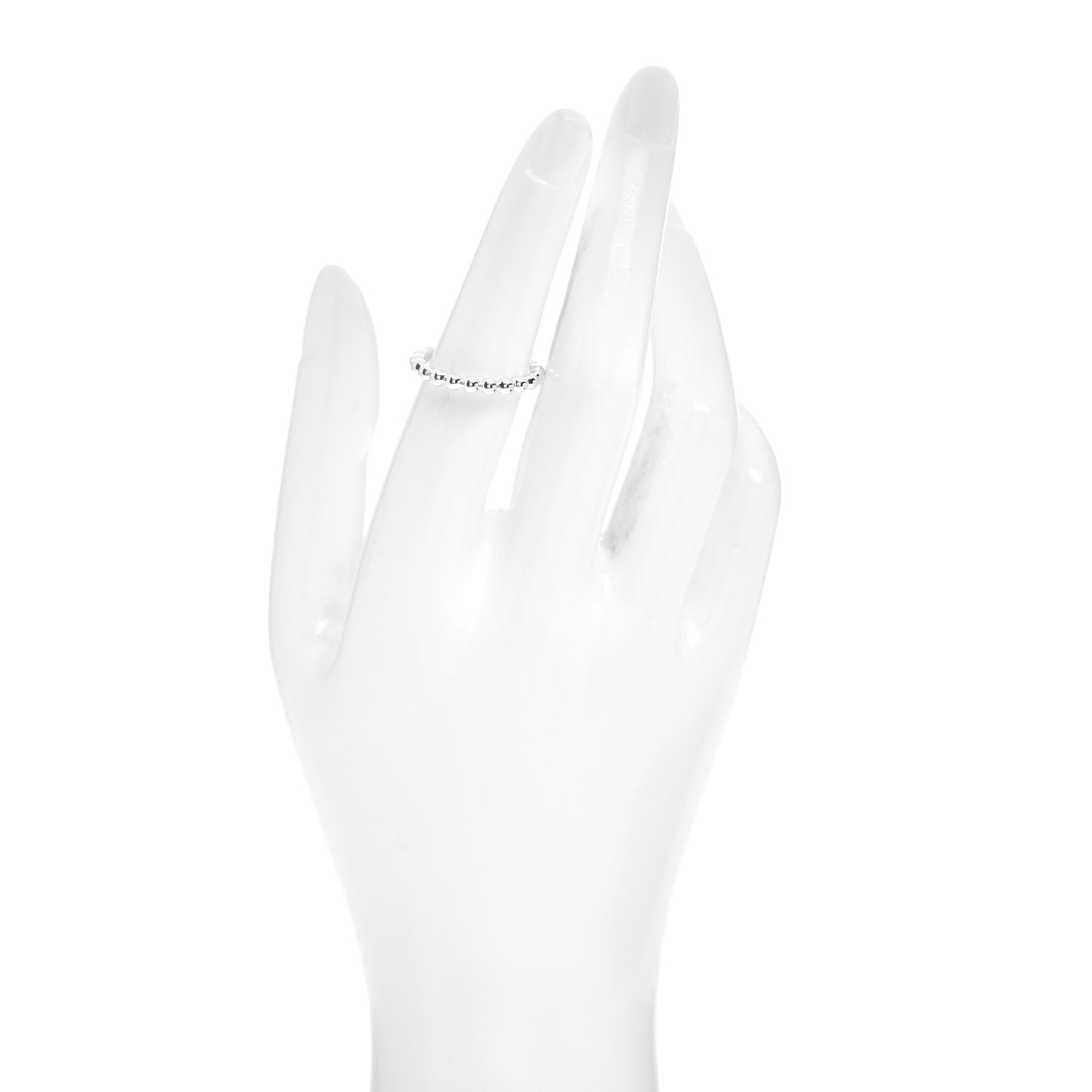 Sterling Silver HardWear Bead Ring 53 6.25