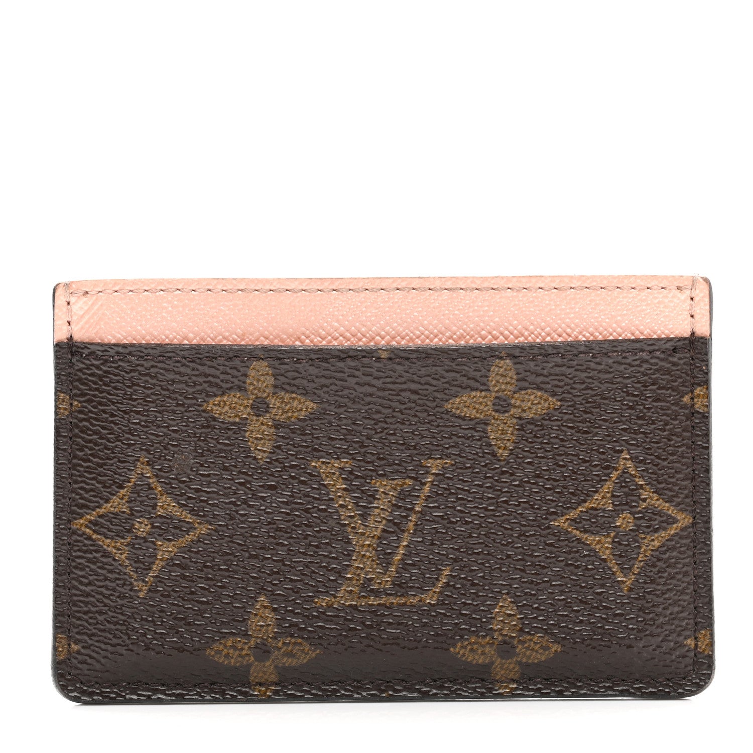 Louis Vuitton Monogram Card Holder Rose Nacre 1 of 10