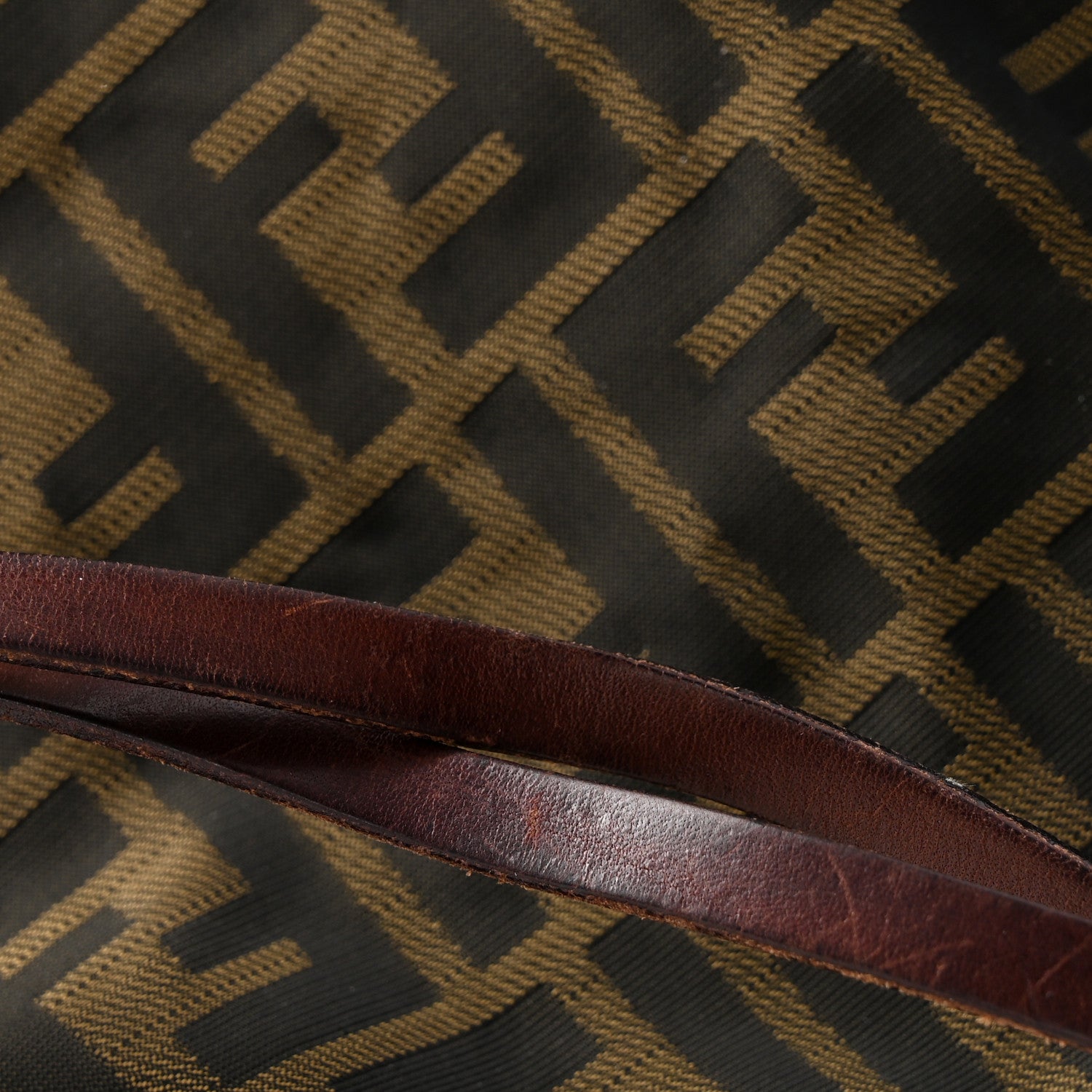 Fendi Zucca Tote Tobacco 13 of 14