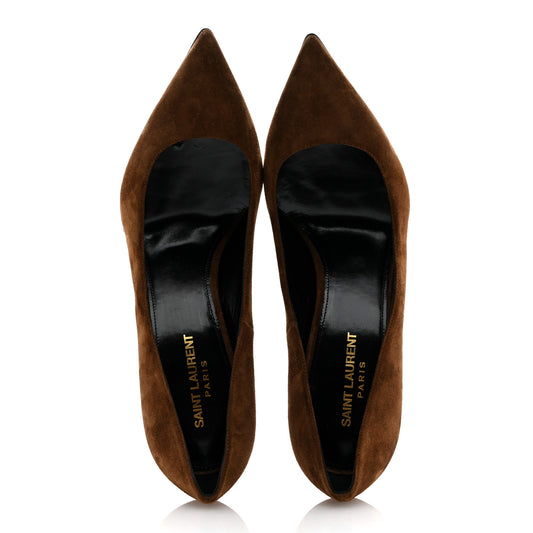 Suede Calfskin Opyum 110 Pumps 40 Cachemere 40 Cachemere Gold