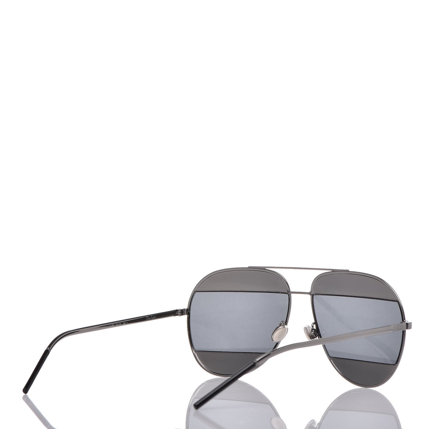 Split 1 Aviator Sunglasses Black