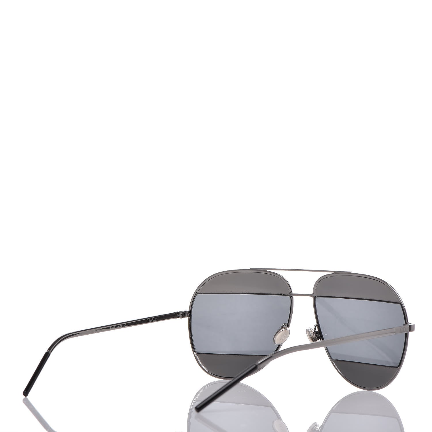 Christian Dior Split 1 Aviator Sunglasses Black 4 of 8