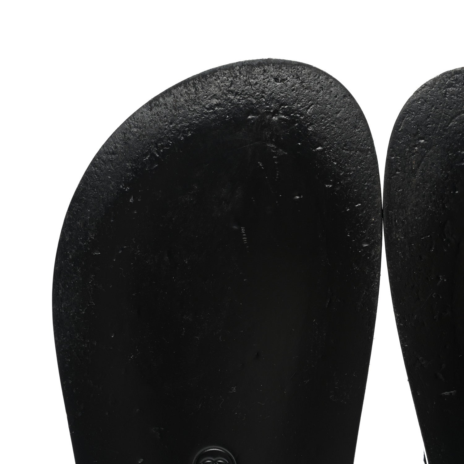 Chanel Tweed Velcro Dad Sandals 37 Black 11 of 14