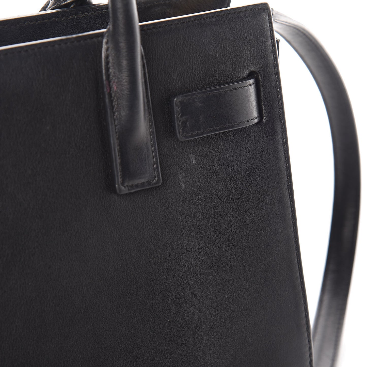 Calfskin Nano Sac de Jour Black