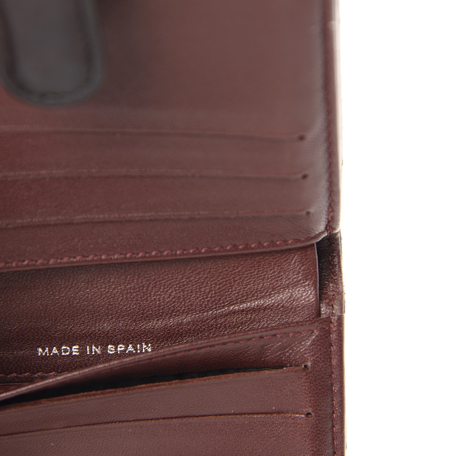 Chanel Lambskin Quilted Compact French Flap Wallet Black 7 of 8