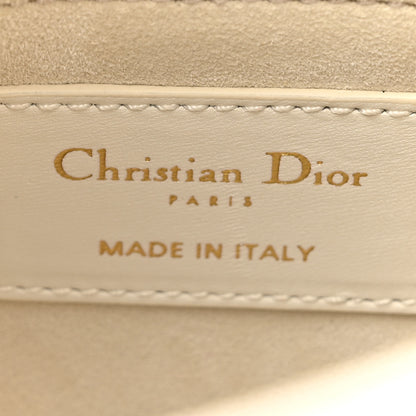 Christian Dior Lambskin Cannage Mini Lady Dior White 6 of 10