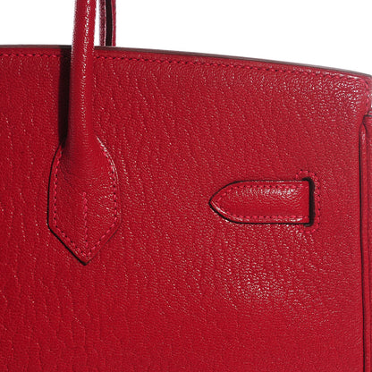 Hermes Chevre de Coromandel Birkin 35 Rouge Vif 14 of 25