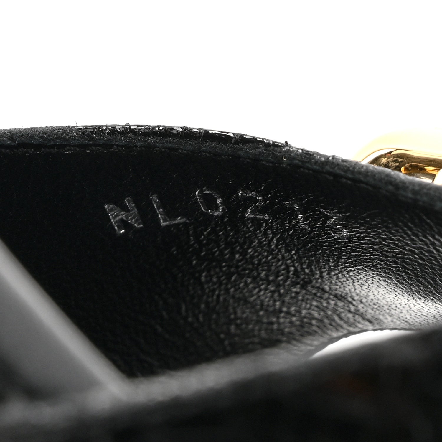 Louis Vuitton Metallic Crinkled Calfskin LV Edge Sandals 41 Black 8 of 8