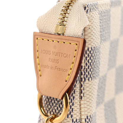 Louis Vuitton Damier Azur Mini Pochette Accessories 6 of 9