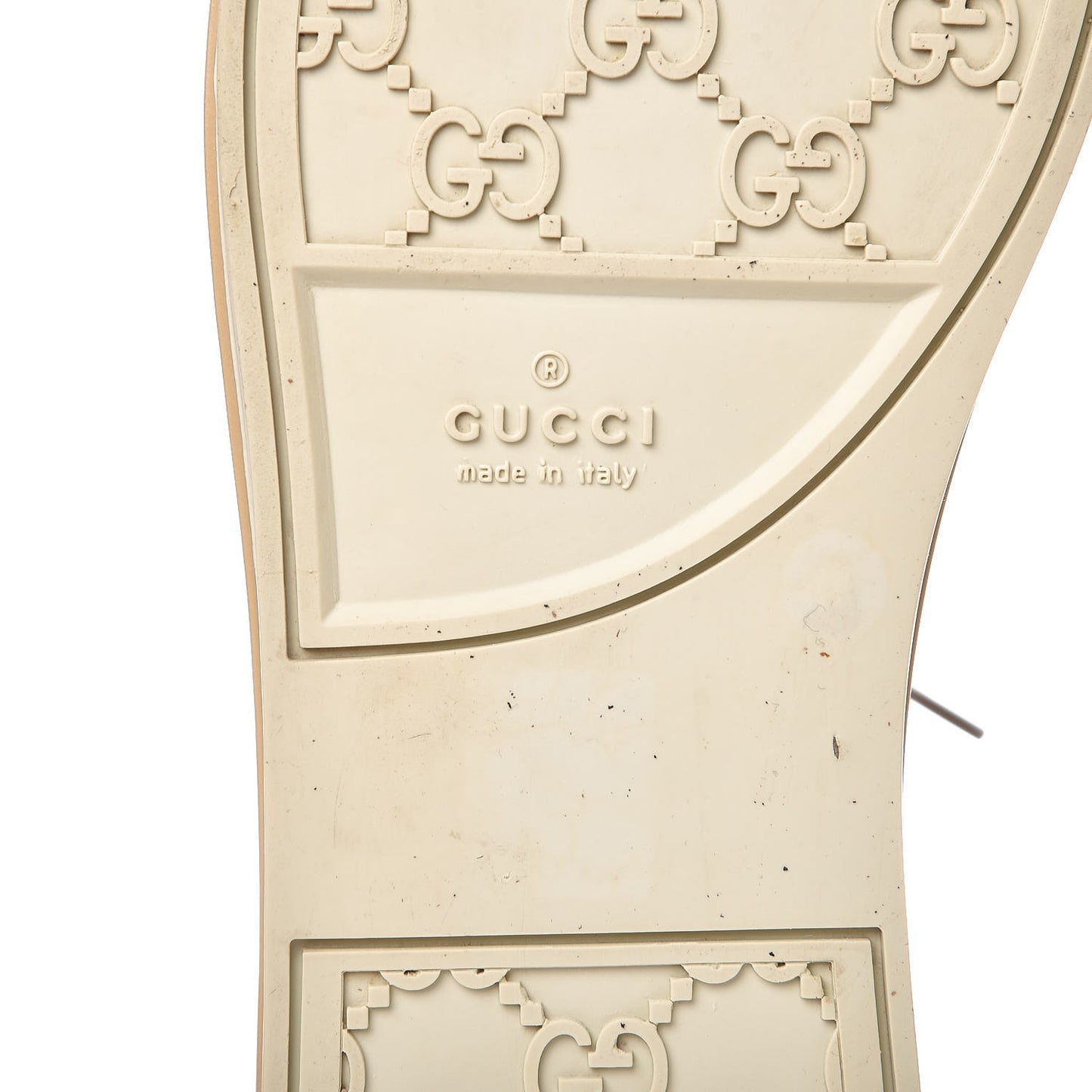 Monogram High Top Sneakers 39.5 Gold
