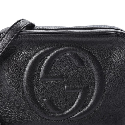Gucci Pebbled Calfskin Small Soho Disco Bag Black 14 of 14