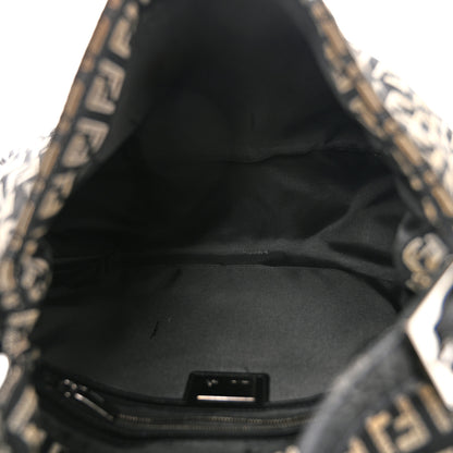 Fendi Zucchino Mama Baguette Navy 5 of 11